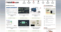 Desktop Screenshot of elektrikbilim.com